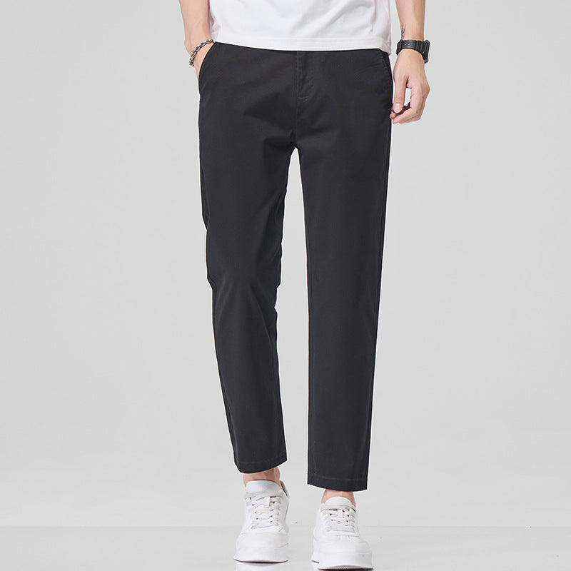 Herrenhose Chinohose Bequem Lässig Mit Seitentaschen