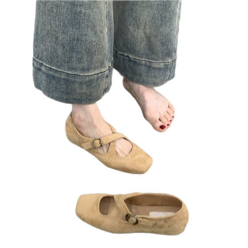 Damen Mokassins Tierdruck Elegant Schnalle