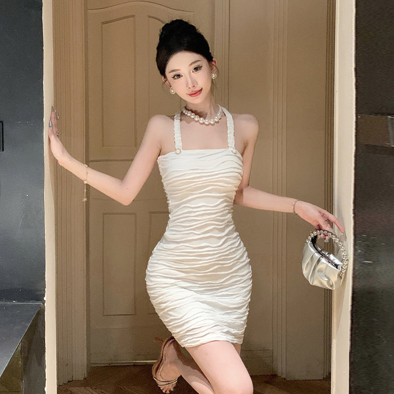 BerlinGlamour: Elegantes Bodycon-Trägerkleid, figurbetont geschnitten