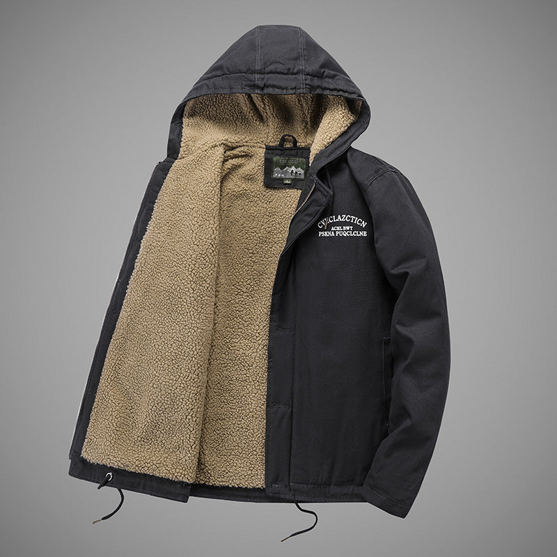 Herren Heizjacke Übergangsaison Warm Wasserdicht