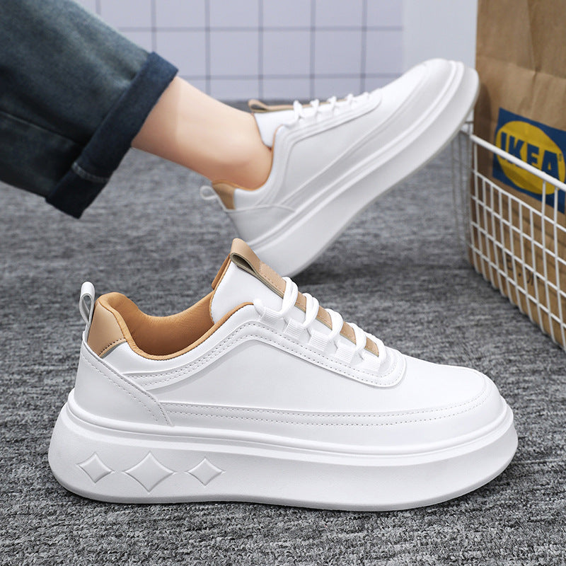Damen Sneaker Hochplateau Atmungsaktiv Komfort Schuhe