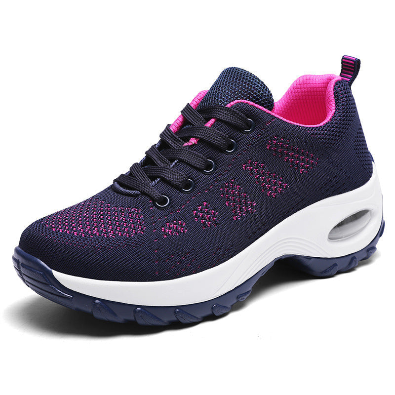 Damen Sport Sneaker Luftpolster Dämpfung Laufschuhe Frauen