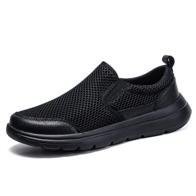 Damen Sneaker Slip-On Atmungsaktiv Mit Rutschfester Sohle