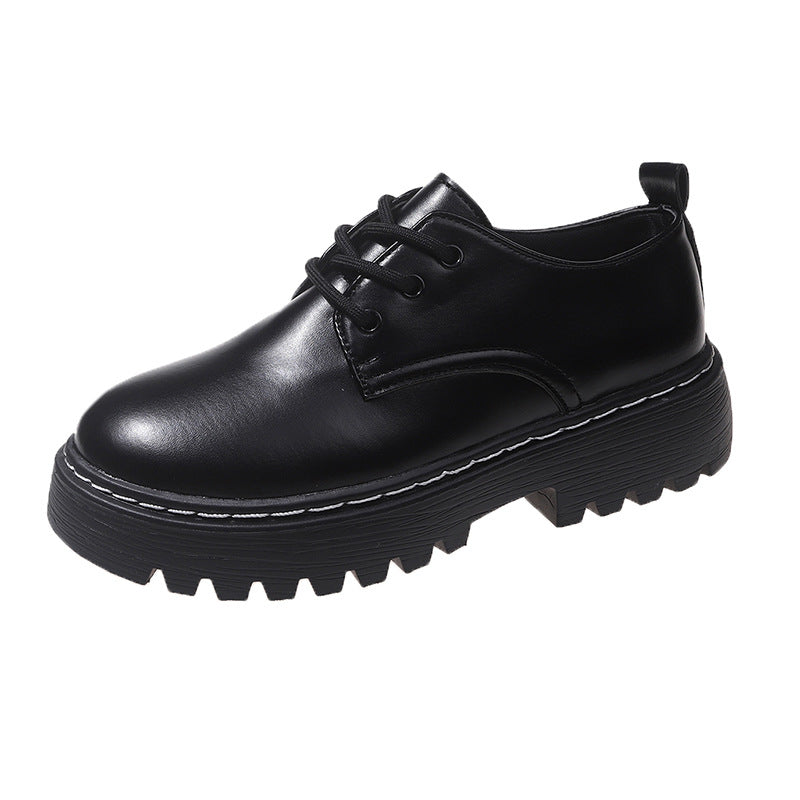 Damen Schnürschuhe Chunky Stil Hochzeitsschuhe Modisch
