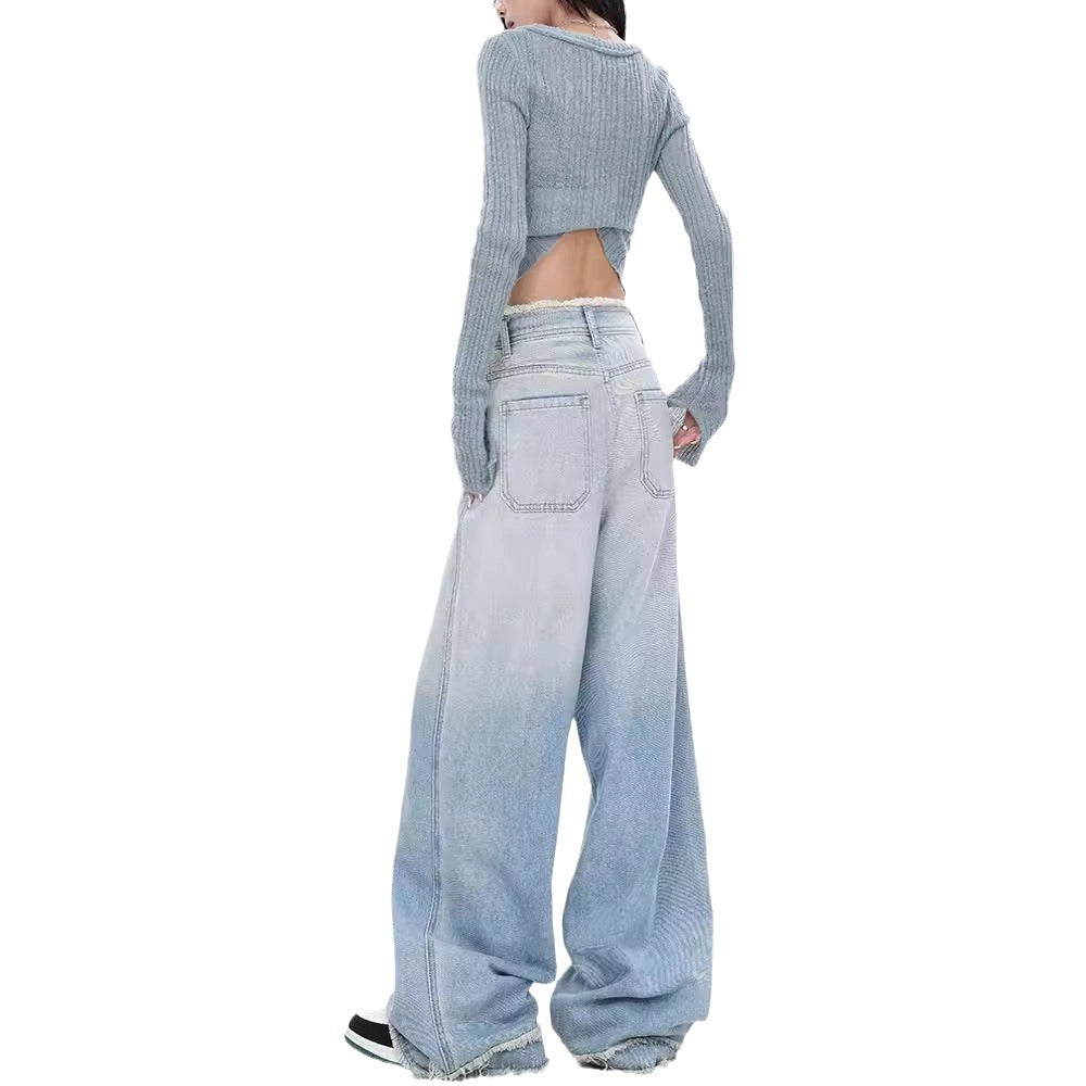 Weite Damen Jeanshosen Mit Stretch