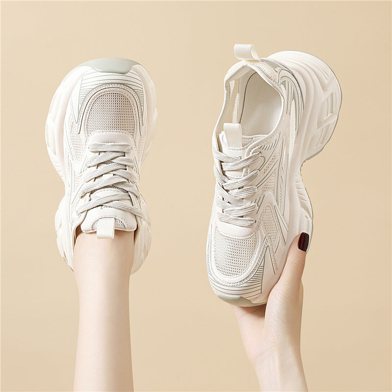 Damen Laufschuhe Sportlich Atmungsaktiv Sneaker Outdoor