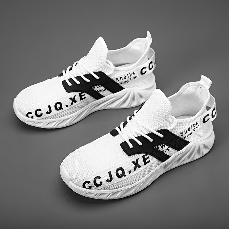 Damen Sneaker Sportlich Netz Atmungsaktiv Rutschfest