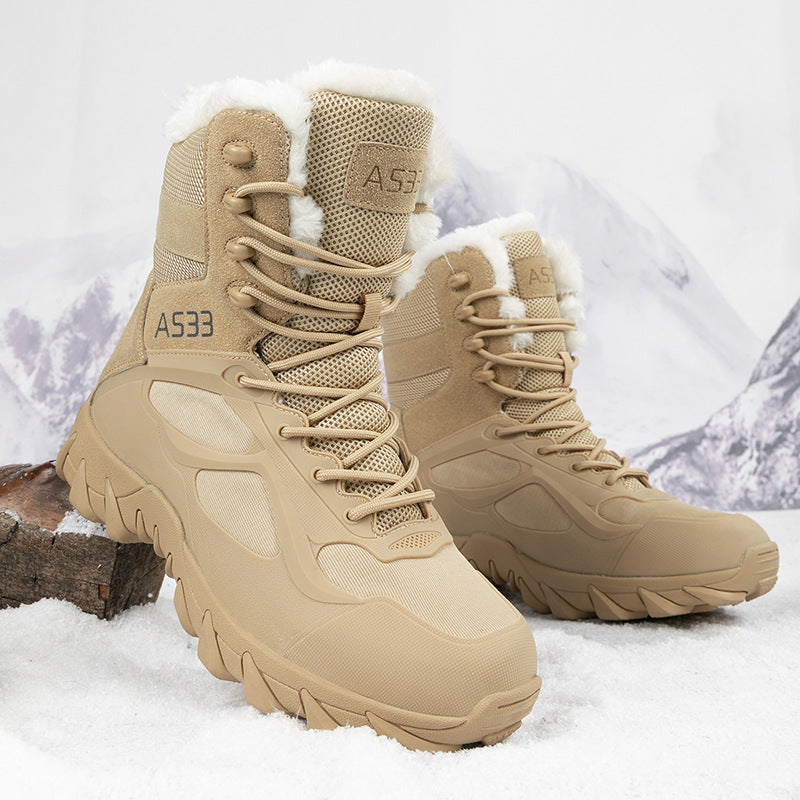 Herren Winterstiefel Wasserdicht Isoliert Rutschfest