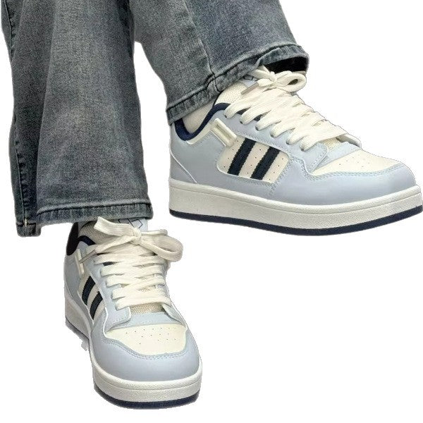 Damen Sneaker Atmungsaktiv Klassisch Schwarz Sport