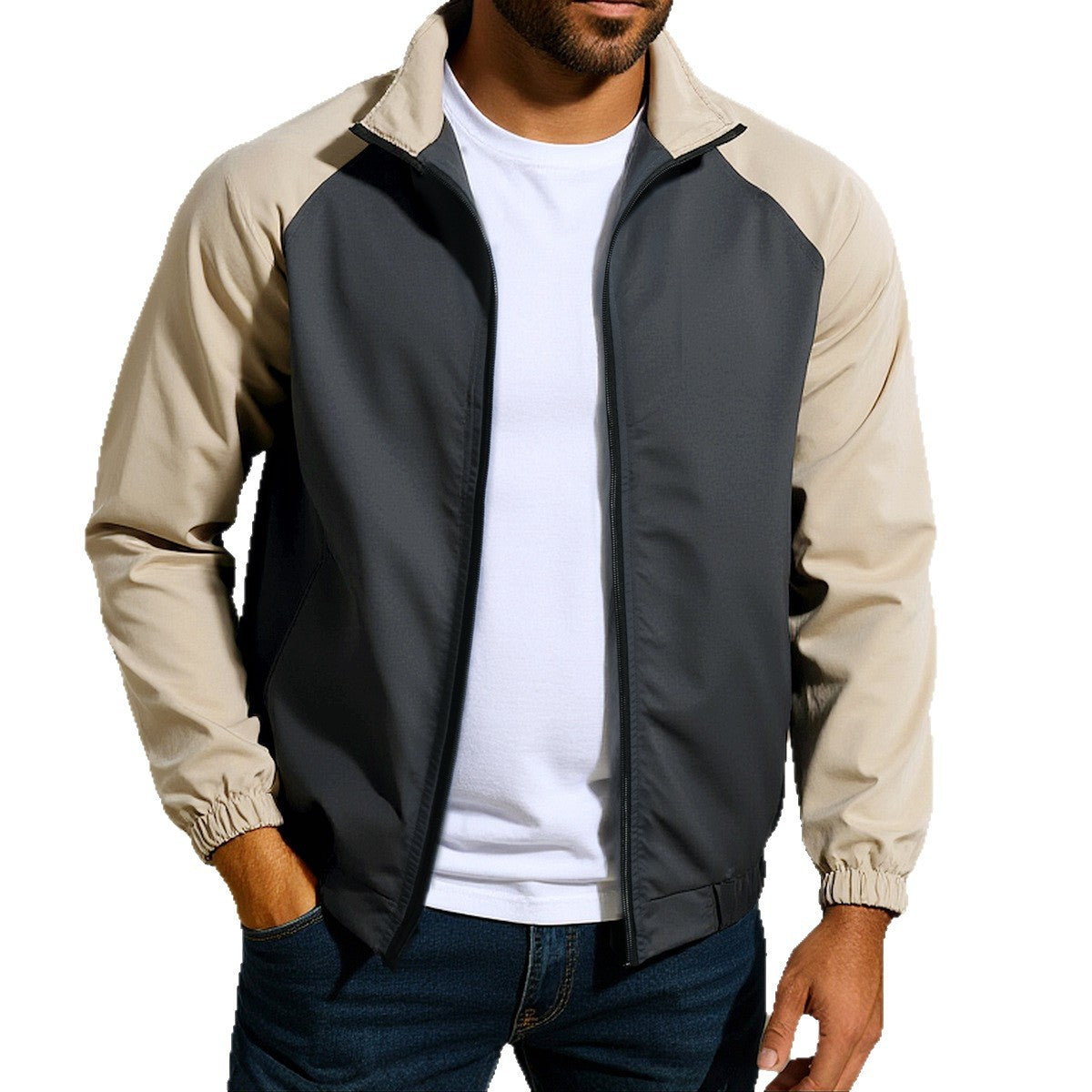 Herren Sportjacke Reißfest Elastisch Waterproof