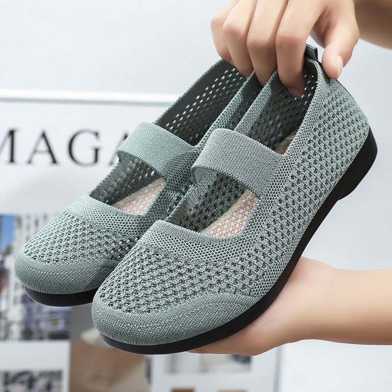 Damen Freizeitschuhe Leicht Atmungsaktiv Sportlich