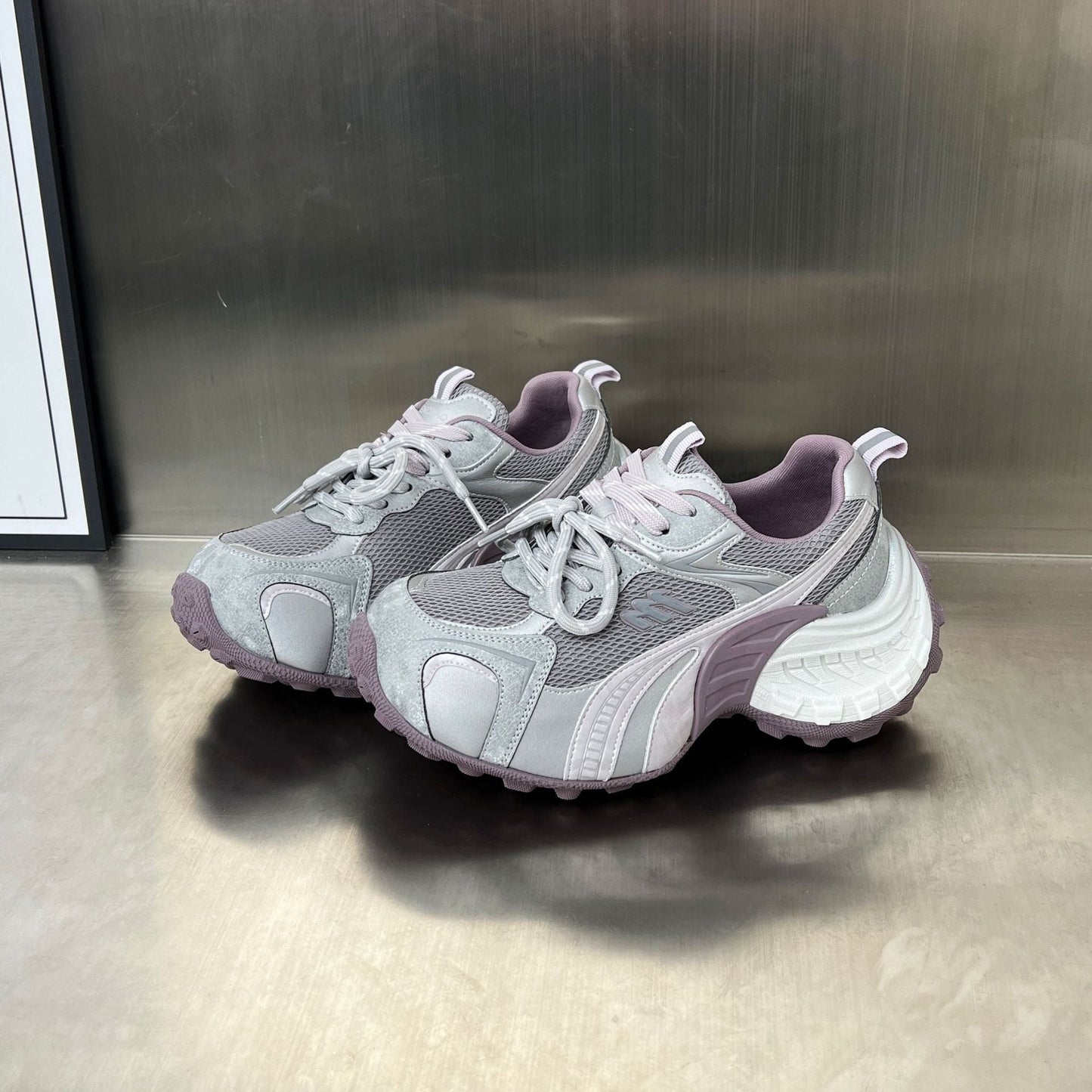 Damen Sportsneaker Atmungsaktiv Laufschuhe Ergonomisch