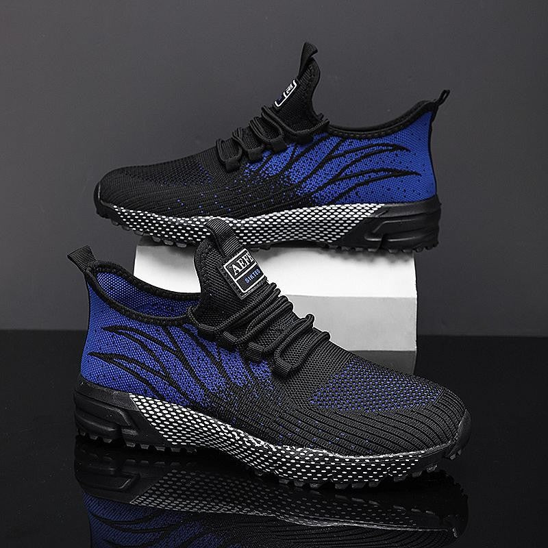 Damen Laufschuhe Sportlich Sneaker Modern Strickdesign