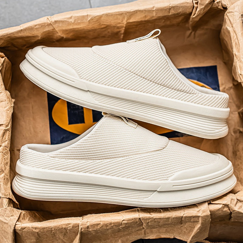 Damen Sneaker Slip-On atmungsaktiv bequem Großgröße