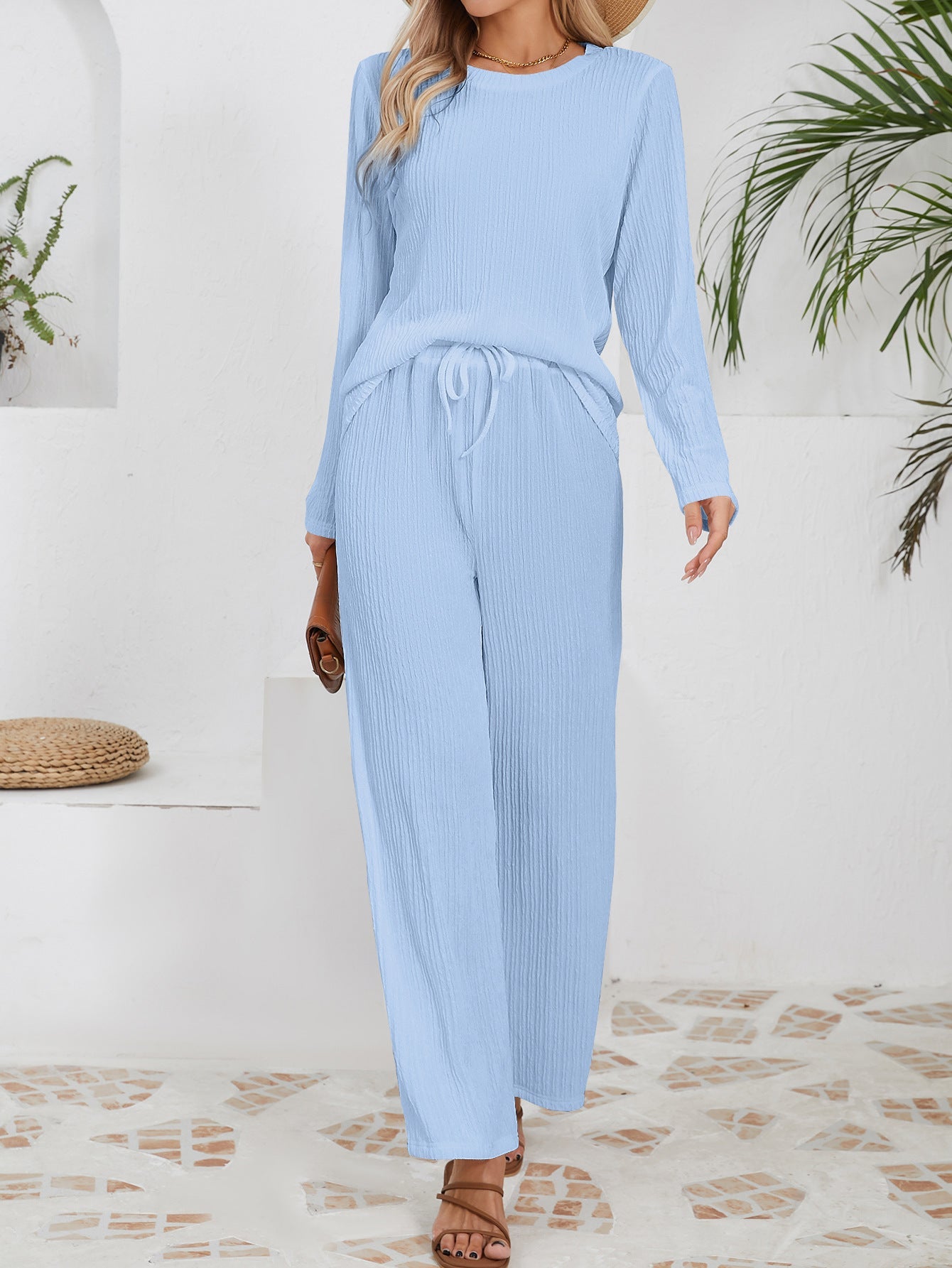 Damen Set Bequem Feuchtigkeitsregulierend Modern
