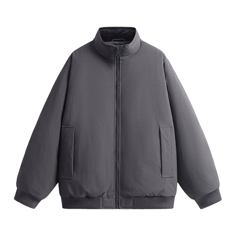 Herren Bomberjacke Modern mit Kragen und Taschen