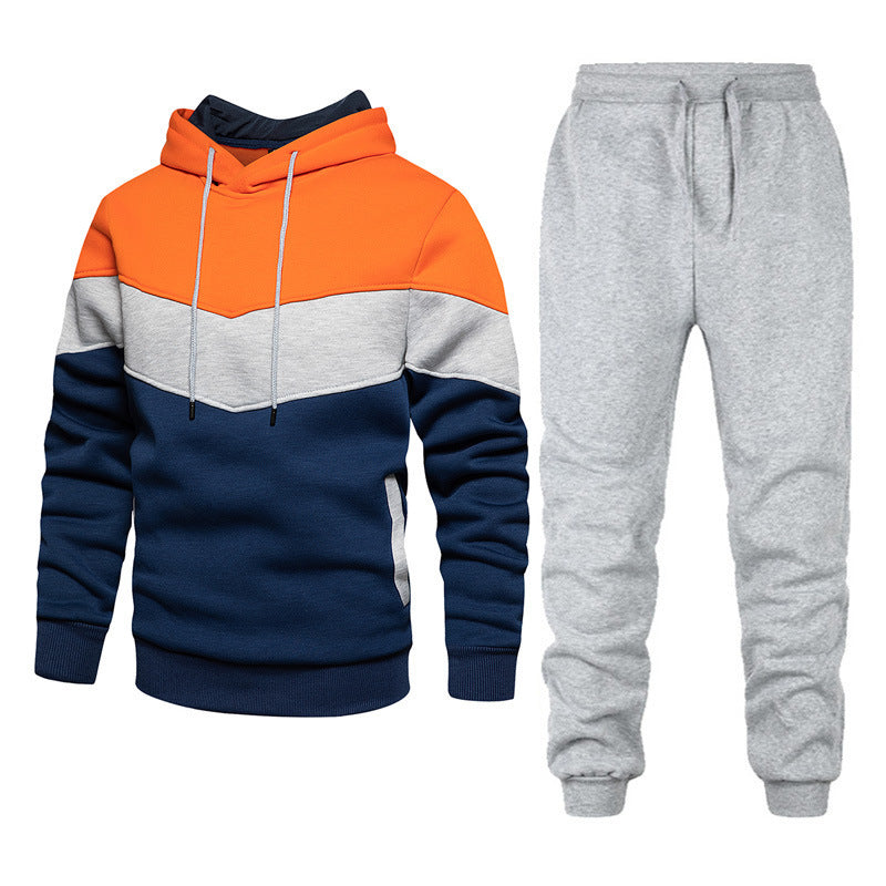 Sportliches Herren Hoodie Jogginghose Set Casual
