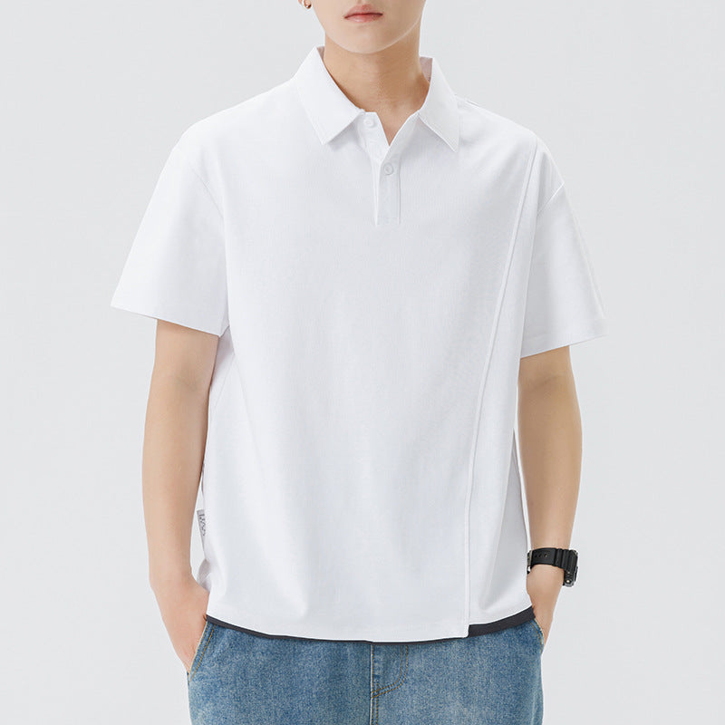 Polohemd Herren Modern Slimfit Elegant