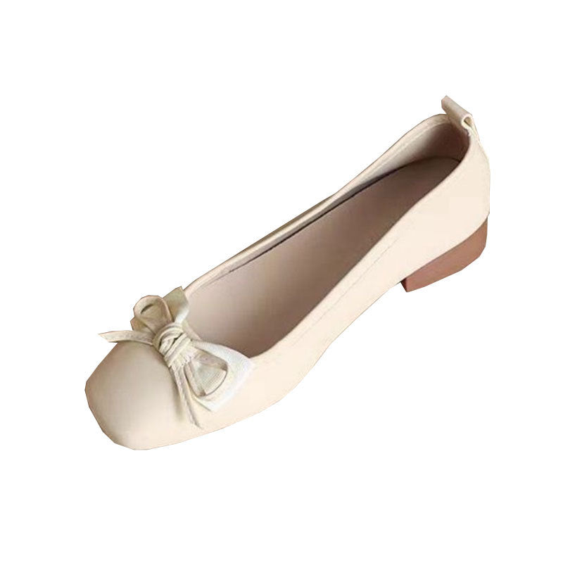 Damen Ballerinas Schleifen Detail Elegant