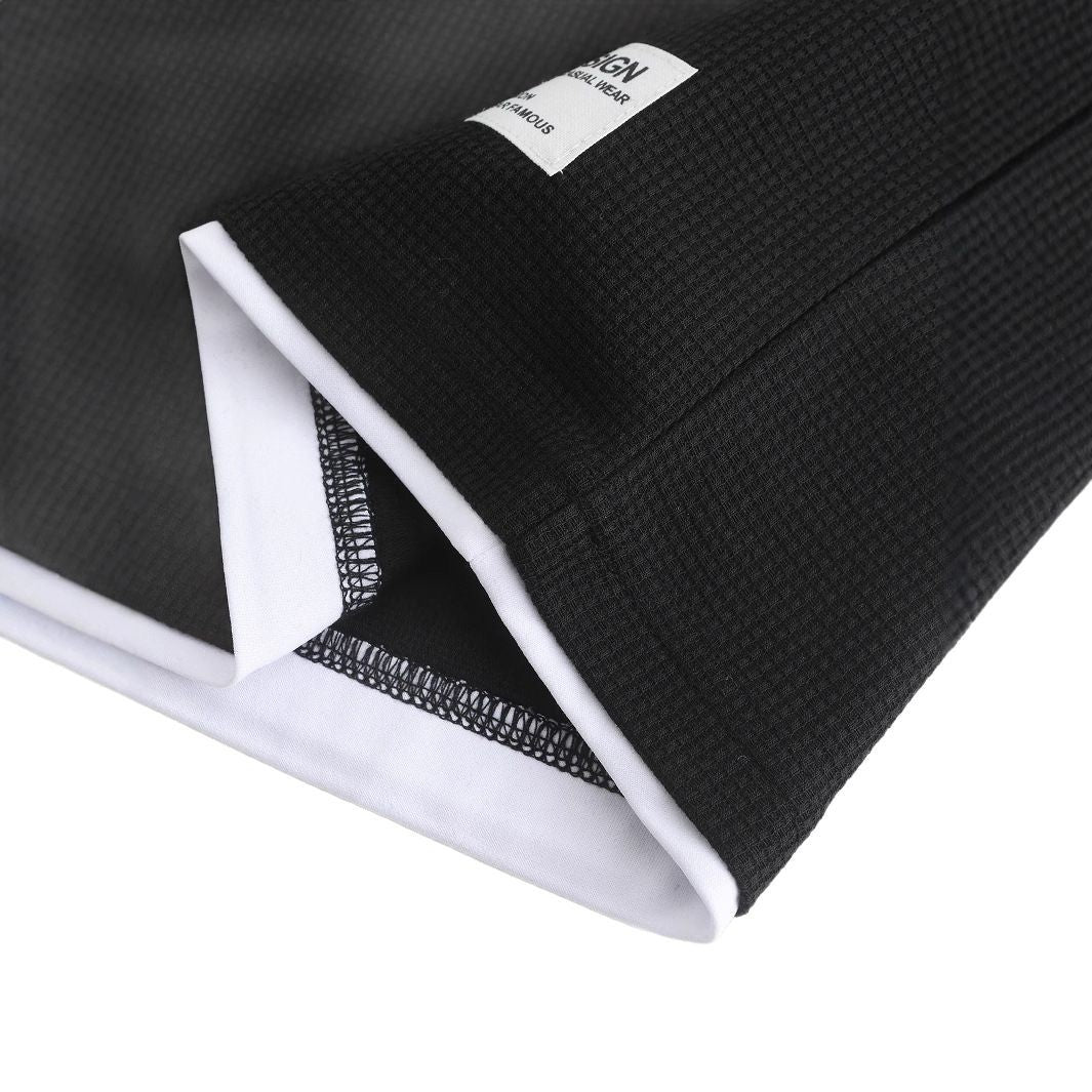 Herren Freizeit-Set Modern mit Kontrast-Details Trendy