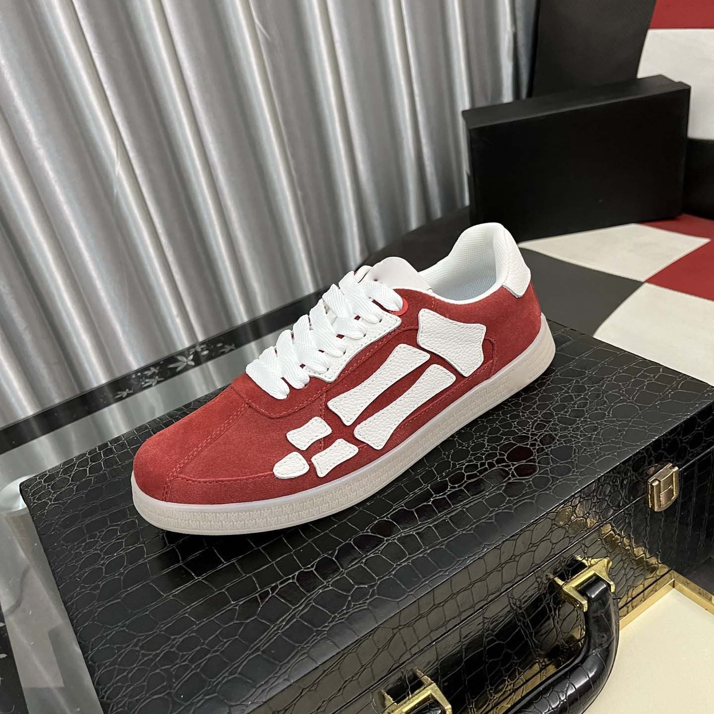 Damen Sneaker Sportlich Laufschuhe Oberflächenstruktur