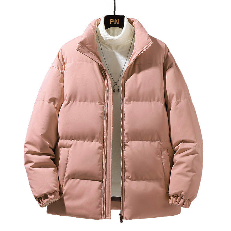 Herren Steppjacke Warm Elastisch High Kragen