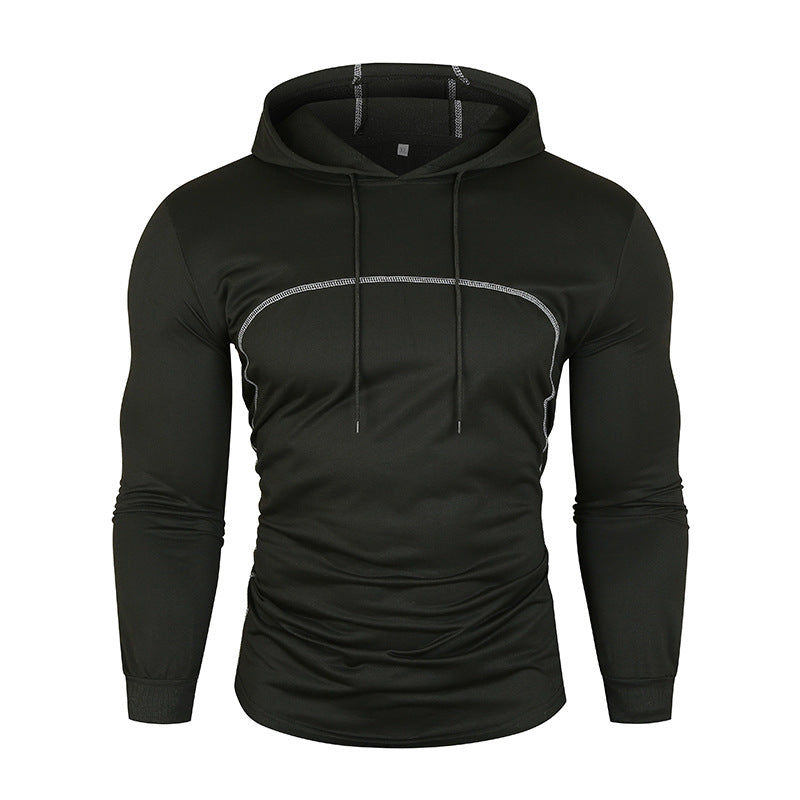 Herren Kapuzenpullover Atmungsaktiv Modern Sportlich