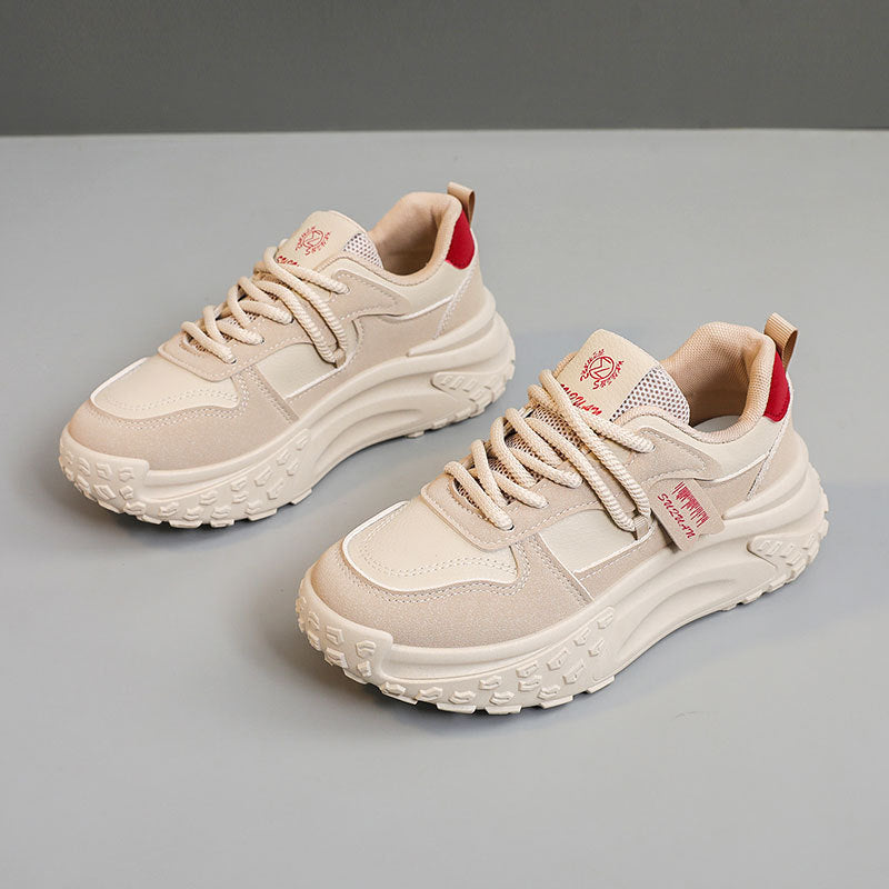 Damen Sneaker Chunky atmungsaktiv Mesh Sportlich Mode
