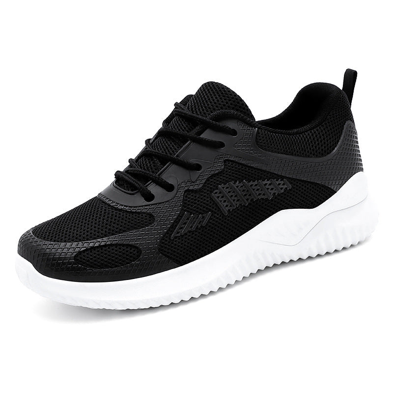 Damen Trainingsschuhe Leicht Atmungsaktiv Laufschuhe Schwarz