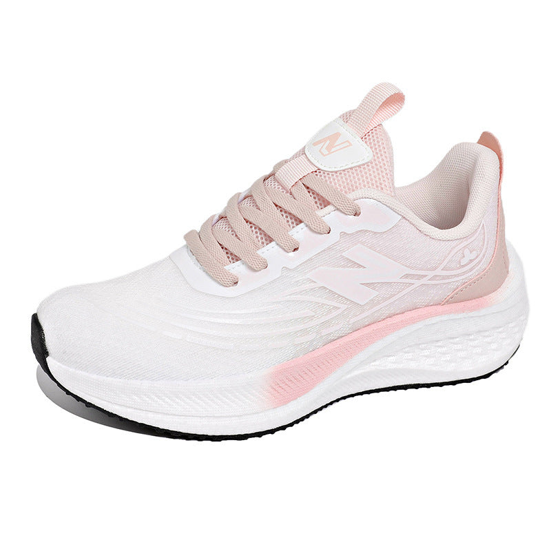 Damen Laufschuhe Sportlich Atmungsaktiv Mit Weichem Fußbett