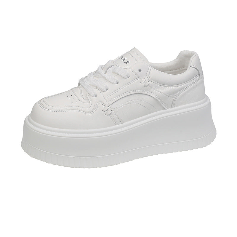 Damen Sneaker PlateauSchuhe Atmungsaktiv Komfortabel