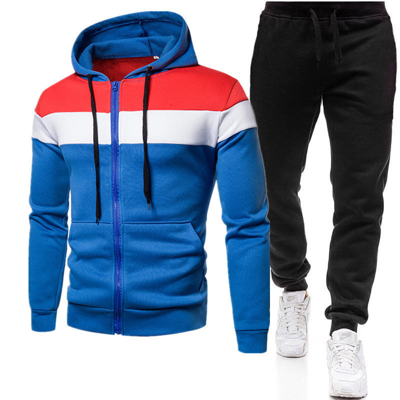 Herren Kapuzenanzug Sportlich Bequem Mit Taschen