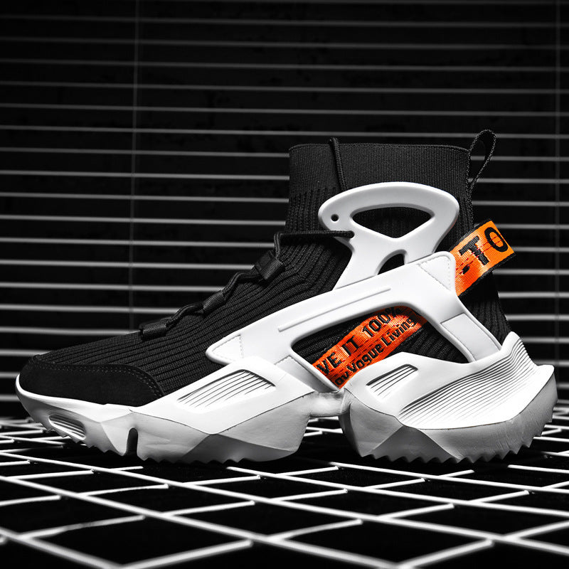 Damen Sneaker High-Top Modern Futuristisch Design