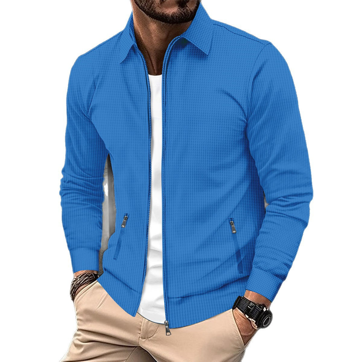 Herren Sportjacke Leicht atmungsaktiv Modern