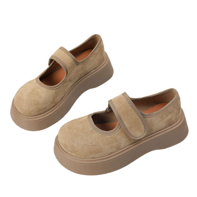 Damen Mokassinschuhe Bequem Keilabsatz Verstellbar
