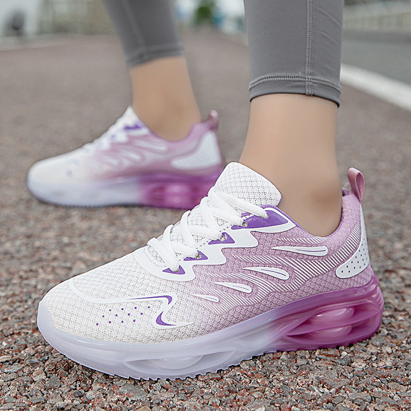 Damen Sneaker atmungsaktiv mit Mesh Oberfläche