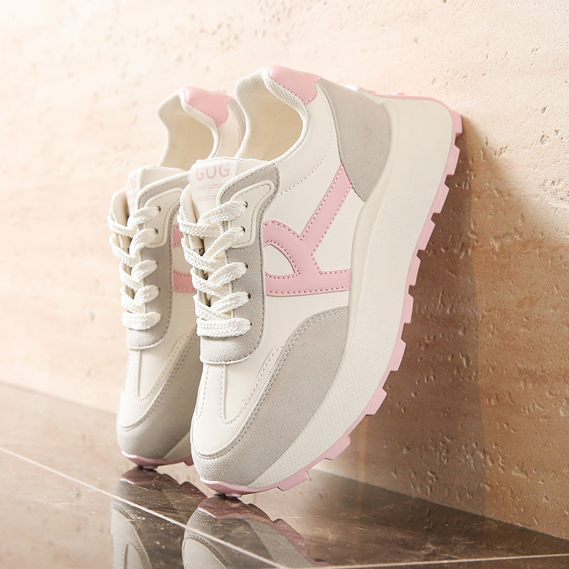 Damen Sneaker Elegante Freizeitschuhe atmungsaktiv