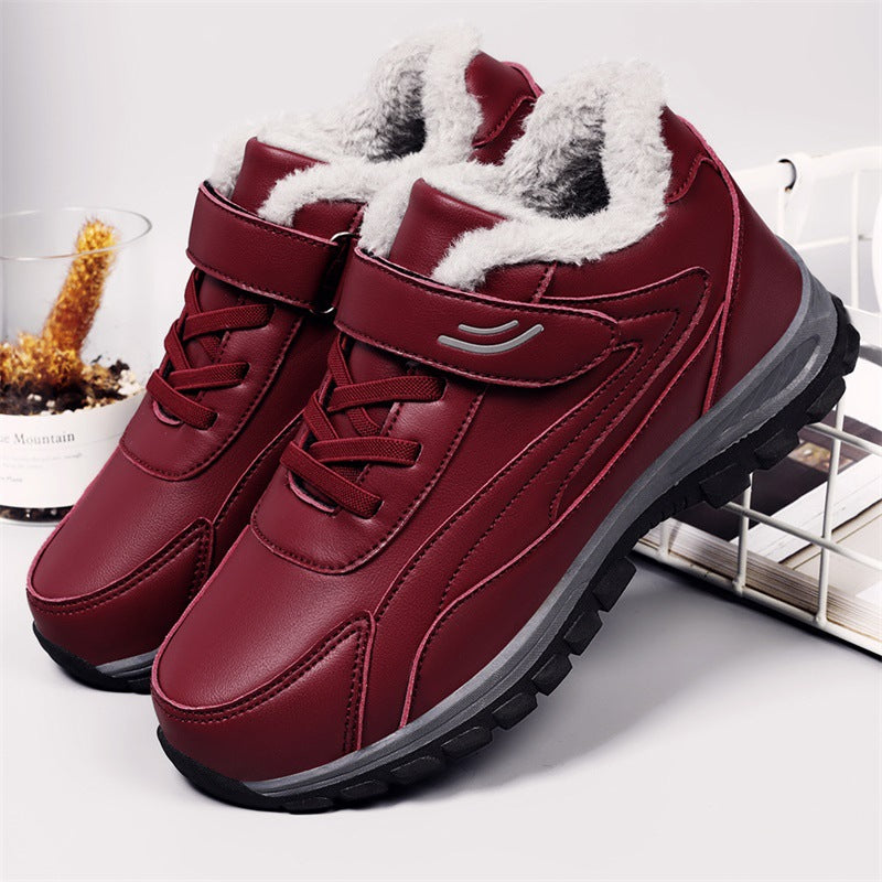 Damen Winterstiefel Warm Isoliert Rutschfest Verstellbar