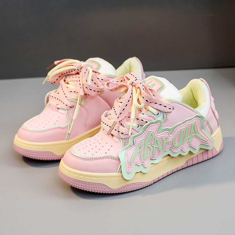 Damen Sneaker Glänzend Einzigartig Trendy Heidi Style
