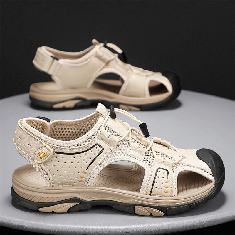 Damen Sandalen Sommer Bequem Mesh Atmungsfunktion