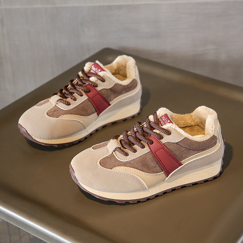 Damen Sneaker Weich Bequem Laufsohle Dämpfung