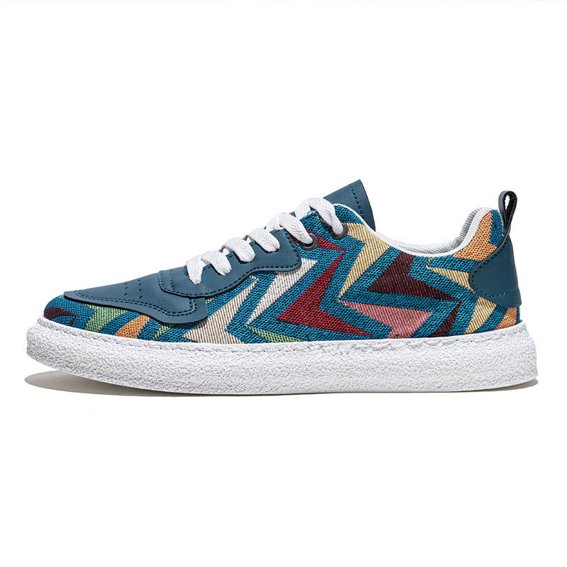 Damen Sneaker Moderne Geometrisches Design Komfortabel