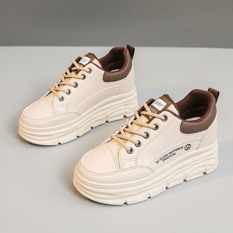 Damen Sneaker PlattformSchuhe Bequem Ergonomisch