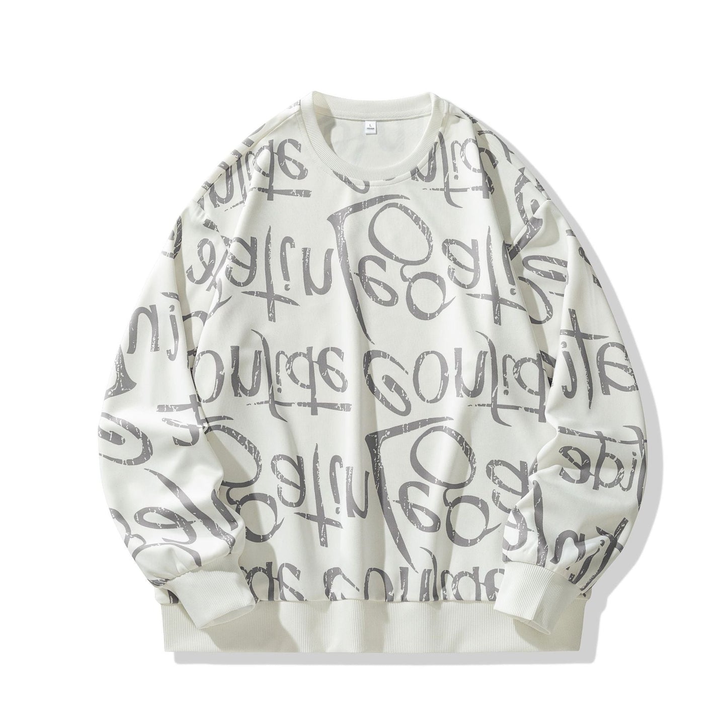 Herren Sweatshirt Weich Modernes Motiv Hedi-Mode