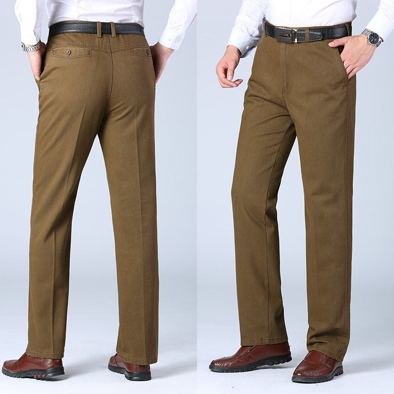 Herren Anzughose Slim Fit mit Taschen Modern Elegant