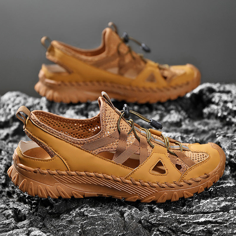 Damen Sandalen Bequem Atmungsaktiv Komfortschuhe Sommer