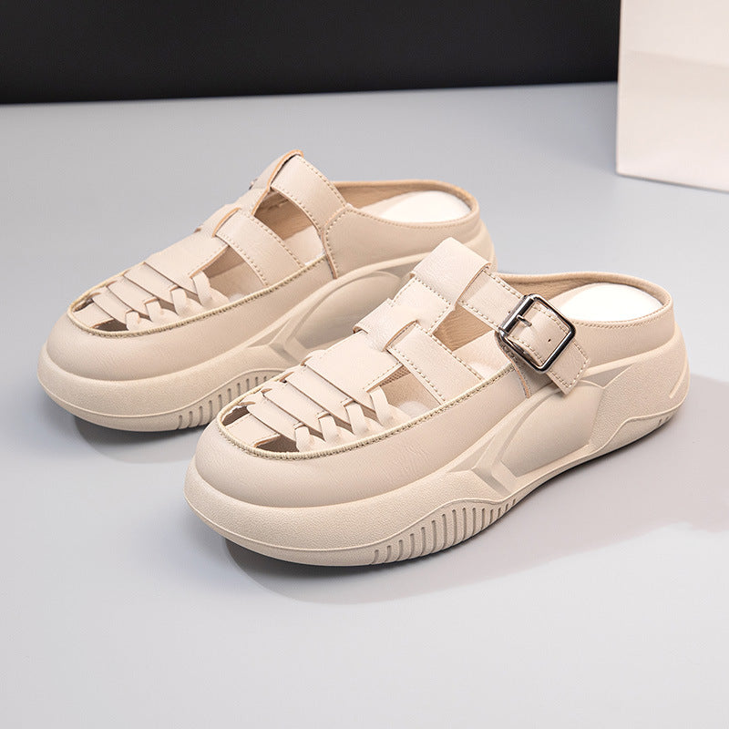 Damen Clogs Sportlich atmungsaktiv mit verstellbarem Riemen