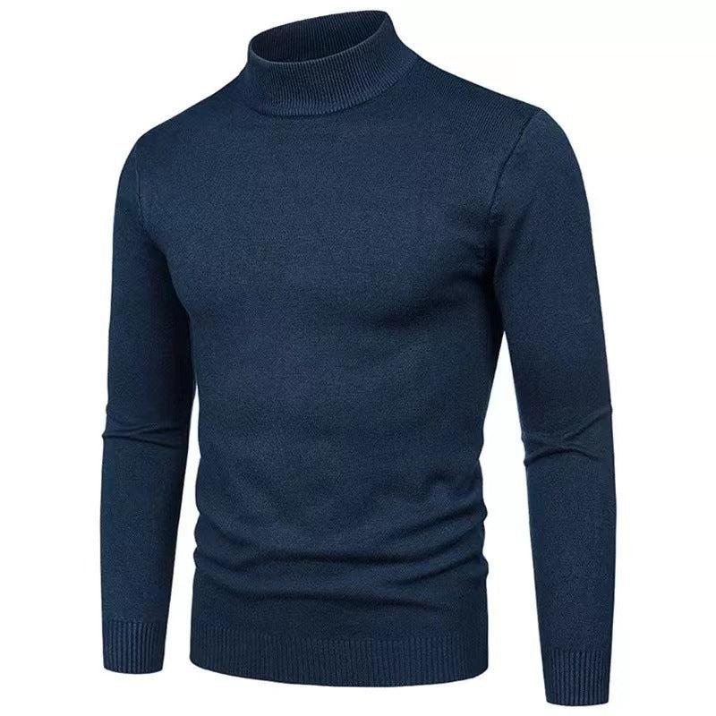 Herren Rollkragenpullover Soft Strick Hochwertig
