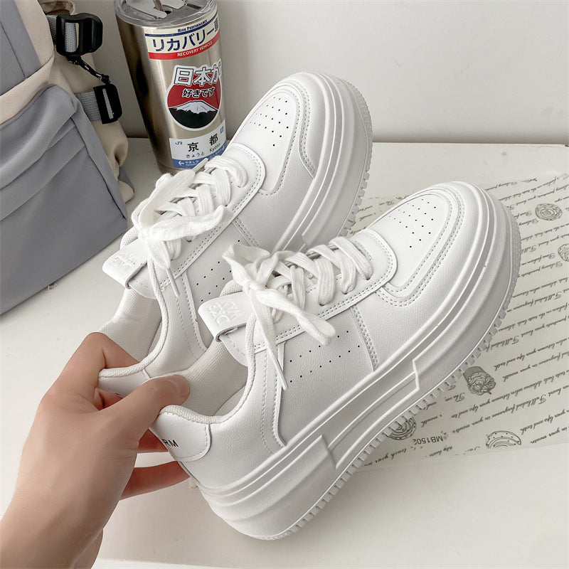 Damen Plateausneaker Hoch Chunky Bequem Komfort