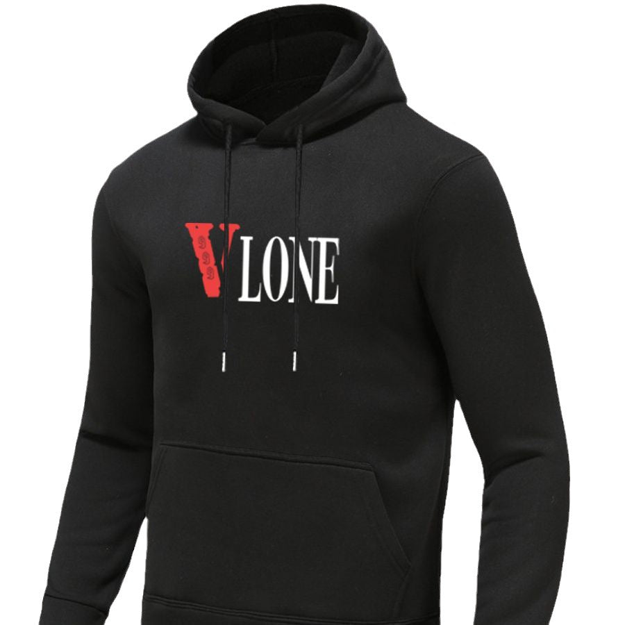 Herren Sweatshirt Kapuze Trendig Berlin Grafikdruck